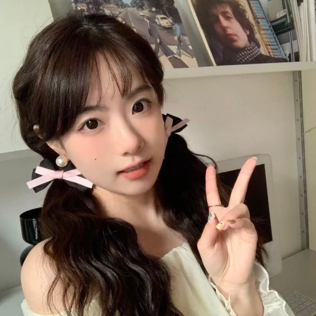 Kẹp tóc nữ phong cách retro, vintage nơ đuôi dài cho tóc thêm xinh