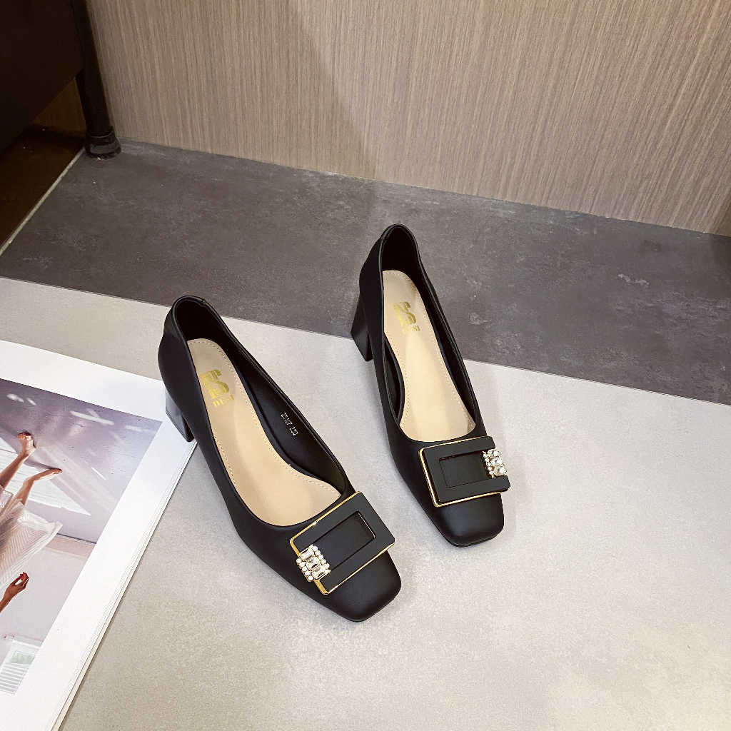 Giày Búp Bê Đế Thang  5,5 CM Thời Trang DESI -23167