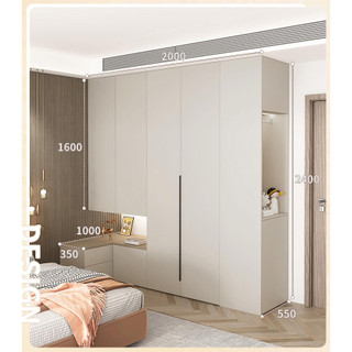 Tủ quần áo gỗ công nghiệp hiện đại, chất liệu MDF chống ẩm cốt Thái loại 1 thông minh