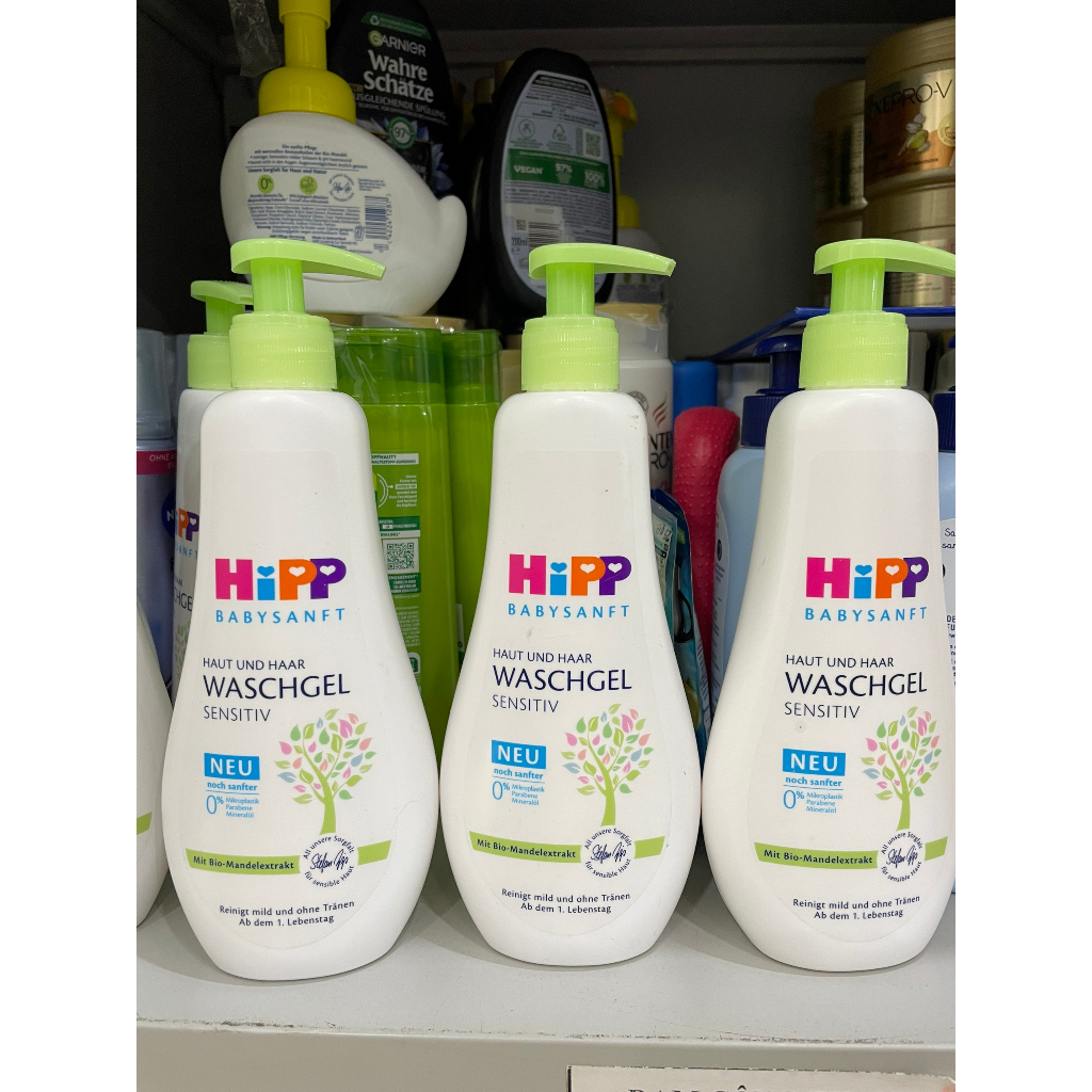 Sữa tắm gội Hipp cho bé 400ml