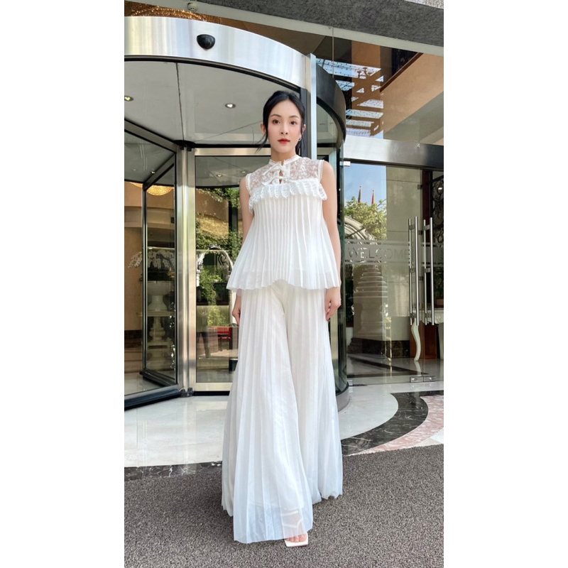 NUDIEYE - Set áo và quần Noah Pleated Set