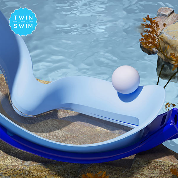 Bộ Kính Bơi Không Gọng + Nón Bơi Silicon Cho Trẻ Em Twin Swim Cao Cấp, Phù Hợp Cho Bé Trai Bé Gái Từ 3~14 Tuổi