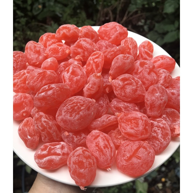 Ô mai xí muội đào hồng chua ngọt 500Gr