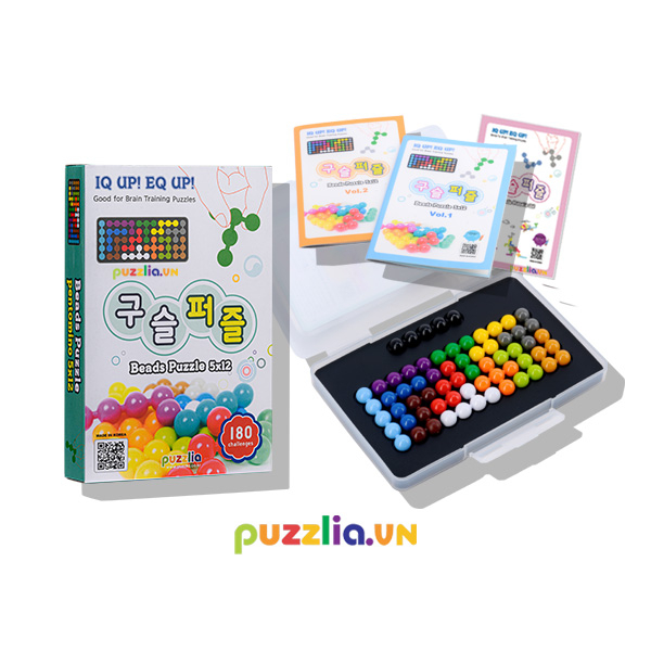 Đồ chơi Puzzlia Beads Puzzle 5x12 - Chữ nhật 5x12