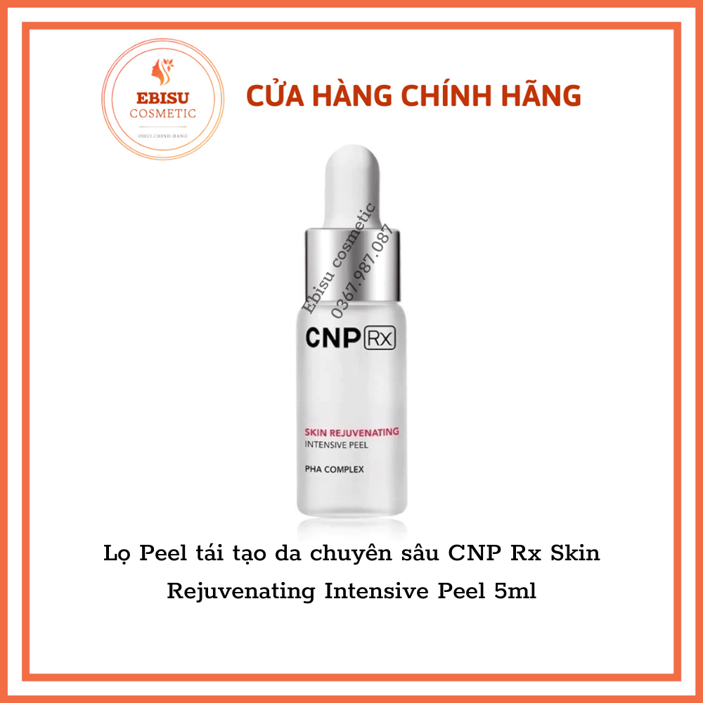 Lọ Peel tái tạo da chuyên sâu CNP Rx Skin Rejuvenating Intensive Peel 5ml