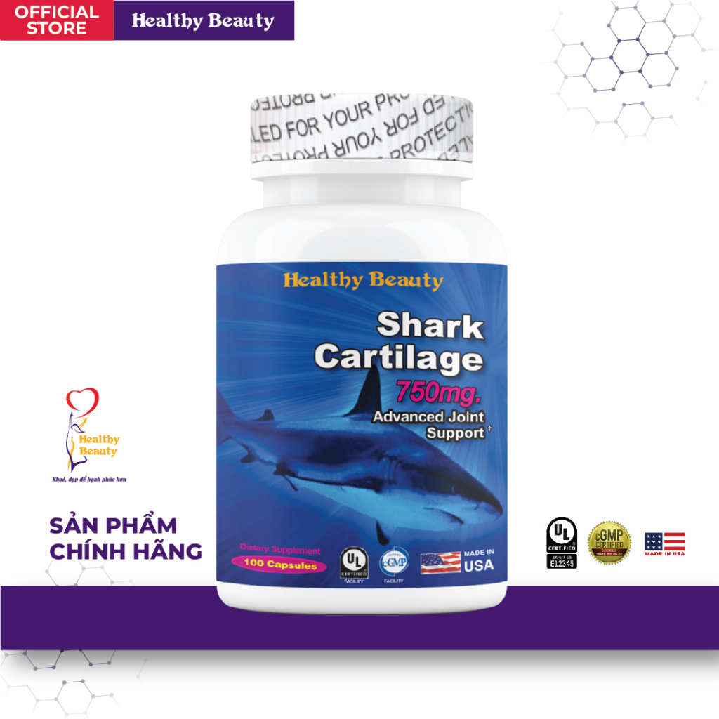 HB SHARK CARTILAGE - Viên Uống Sụn Cá Mập