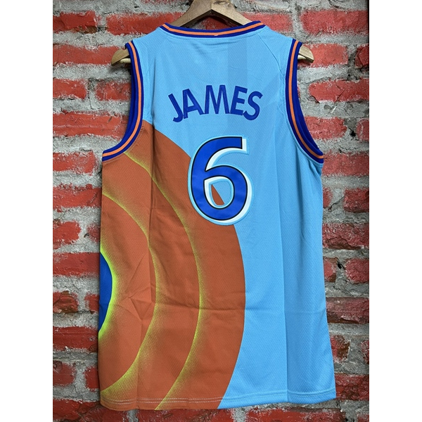 Áo bóng rổ Nba Jersey Tunesquad Jordan hiphop kpop Thun ba lỗ unisex nam nữ big over size thể thao gym Áo bóng chày