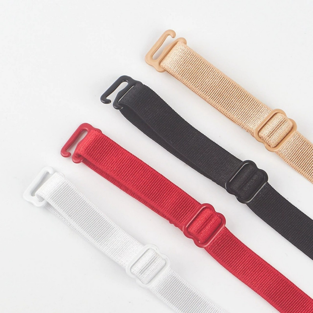 D14 Cặp 2 Dây Áo Ngực KATHY BRA Co Dãn Trống Trượt Có Thể Điều Chỉnh Nhiều Màu Kích Thước Ngang 1cm