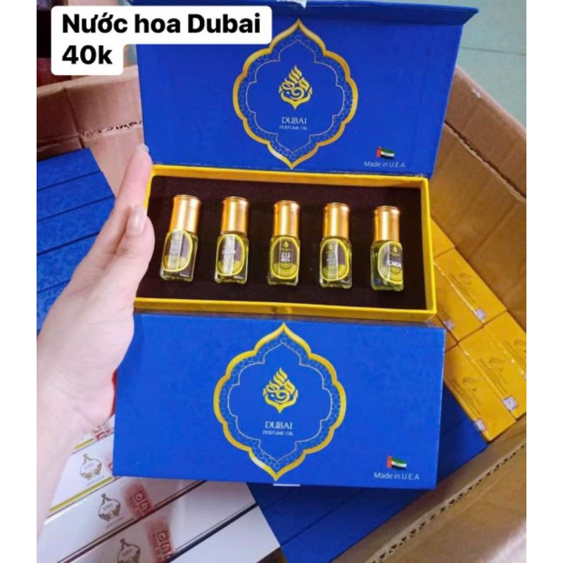 [ Chính Hãng] Sét 5 Chai Nước Hoa Dubai  5 mùi
