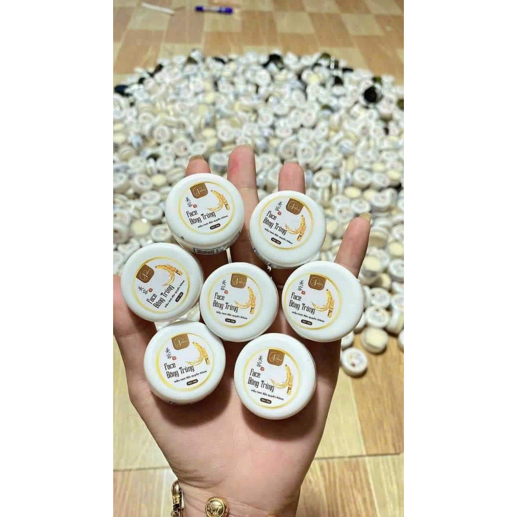 🌸 Kem Face Đông Trùng NICOS Hộp 10g