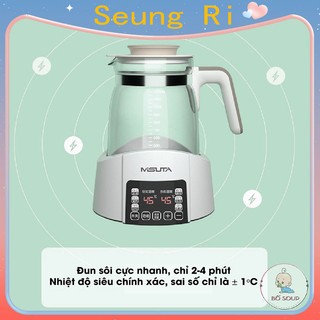 Máy đun nước pha sữa giữ nhiệt Misuta, máy hâm nước pha sữa, Giữ Nhiệt 24 Giờ Thông Minh Điều Khiển Cảm Ứng