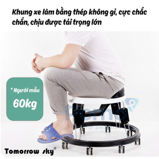 Xe tròn tập đi Tomorow sky