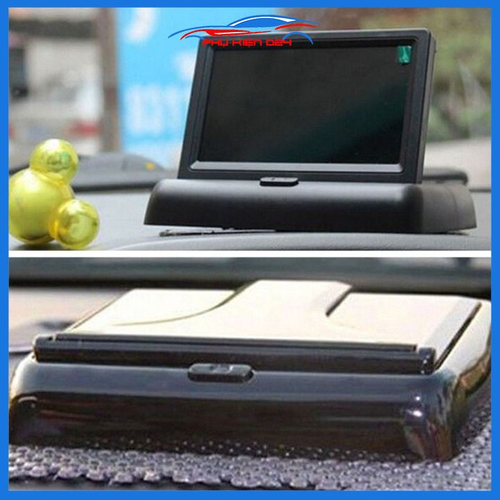 Màn hình camera lùi ô tô 2 đầu vào video màn hình full HD 4.3inch