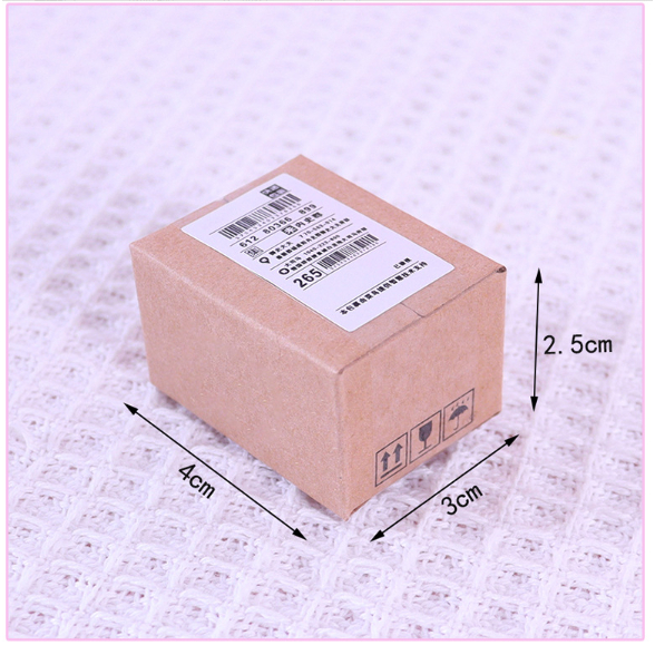 Mô hình hộp carton chuyển phát nhanh trang trí nhà búp bê, DIY