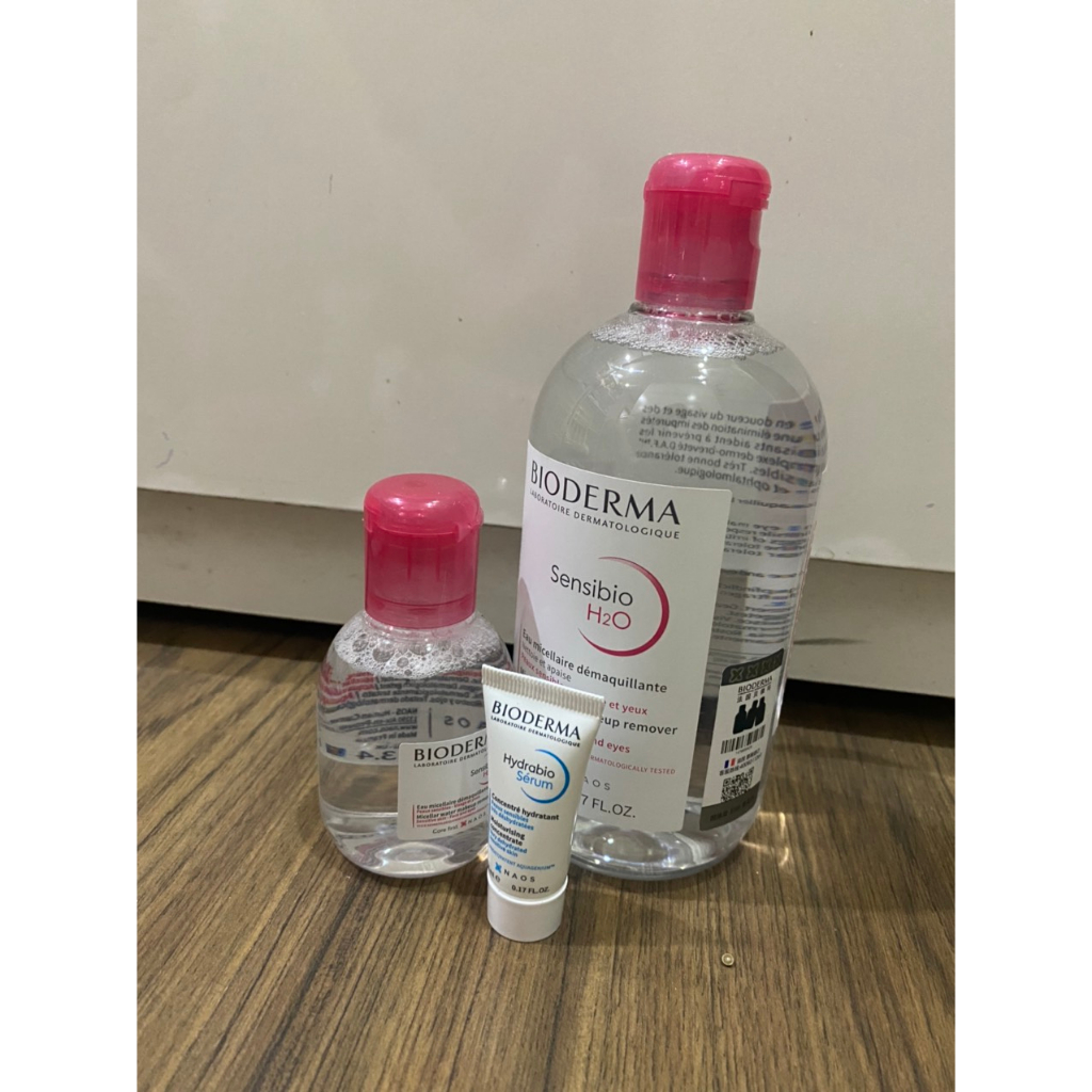 Set túi Nước tẩy trang/ Toner/ SRM Bio/ FAb