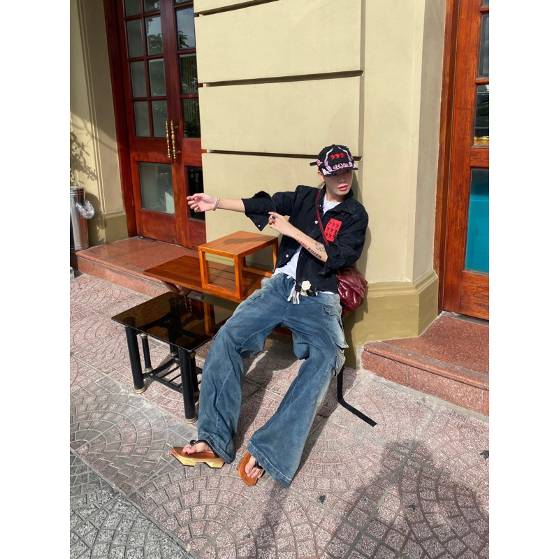 Mũ Nón Lưỡi Trai FRAGILE CAP 777 Chất liệu : Denim Color : Black One Size Fit All