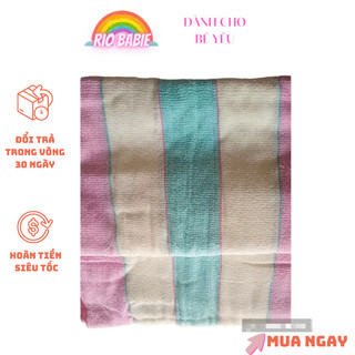 Khăn bông quấn bé sơ sinh