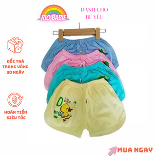 Quần đùi dáng thể thao cho bé trai, bé gái