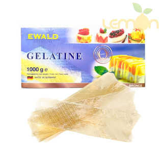Combo 3-20 Lá gelatine Đức (3.4g/lá) làm panna cotta, chè khúc bạch, tào phớ, pudding