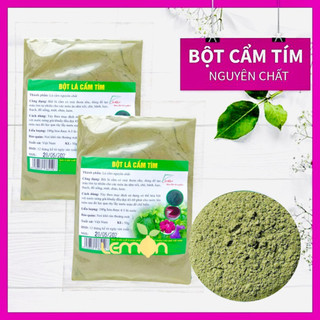 Bột lá cẩm tím nguyên chất - Tạo màu tím từ tự nhiên cho thực phẩm (Gói 50g)