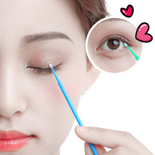 Tăm tháo mi vệ sinh mi tăm bịch 100 cây đầu nhỏ dụng cụ nối mi-DREAM
