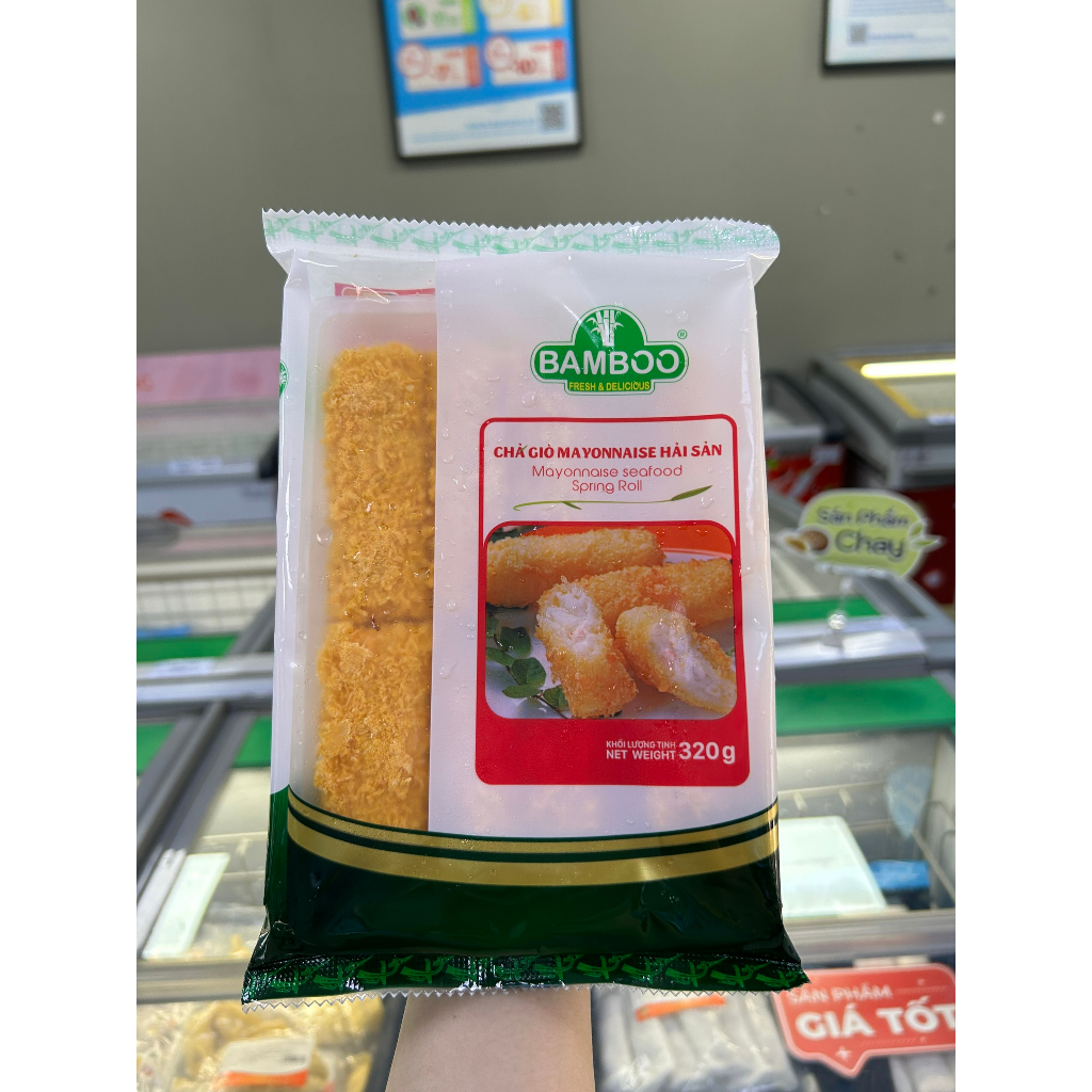 Bonzon - Chả giò hải sản mayonnaise Bamboo 320gr