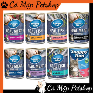 Pate cho mèo SNAPPY TOM, Pate cho mèo từ 2 tháng tuổi - Lon 400gr