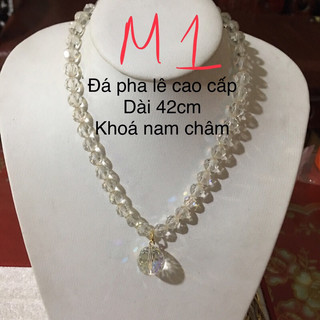 Trang sức si nhật. vòng cổ đá pha lê siêu sang ms ap4