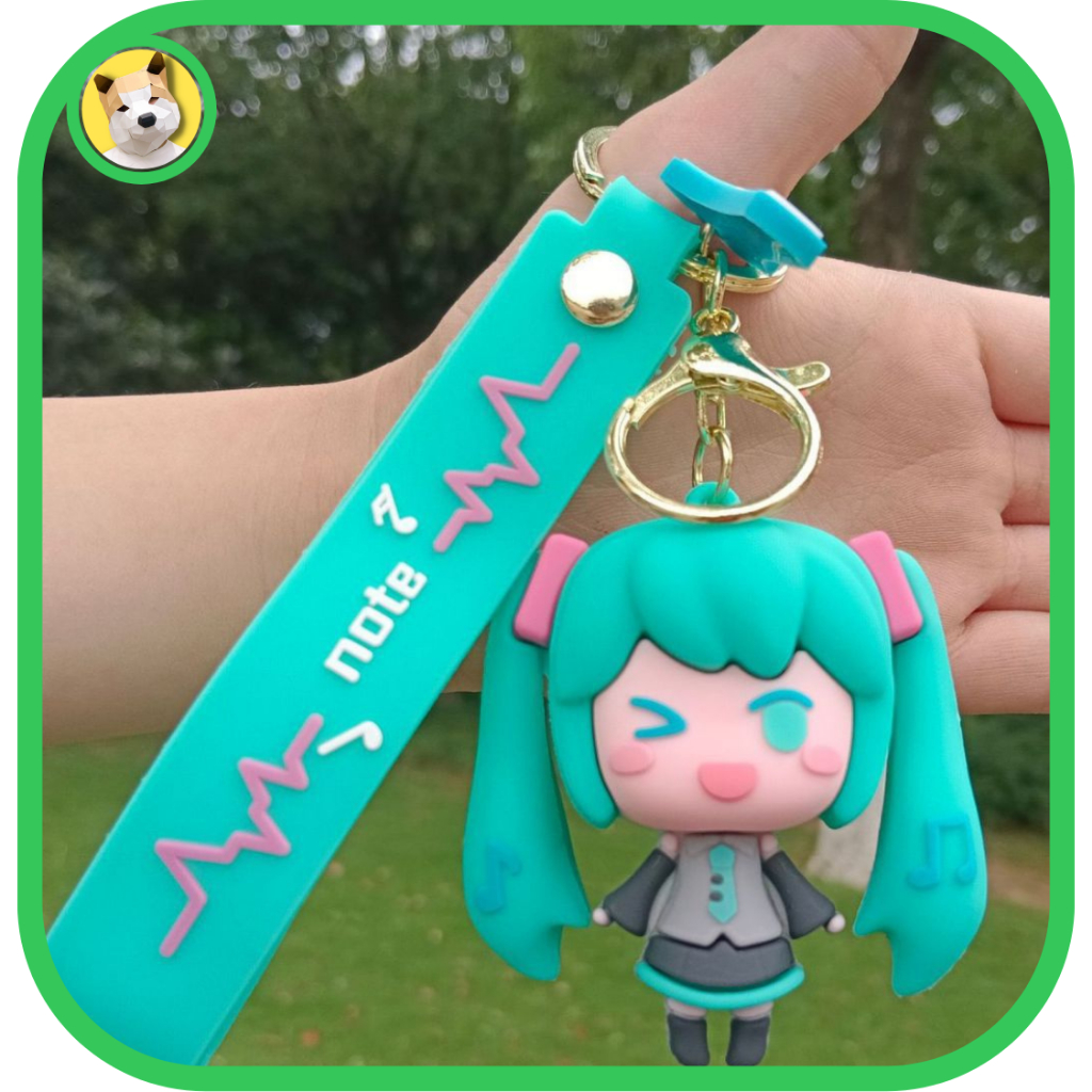 Móc khóa Hatsune Miku dễ thương Tiệm đồ chơi Beocaz có sẵn đáng yêu quà tặng trang trí trưng bày anime móc khóa