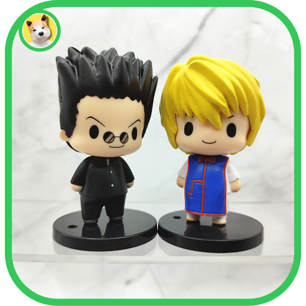 Mô hình Hunter X Hunter  6cm mắt đen Gon Killua Kurapica dễ thương Chrollo Lucifer Hisoka cute tiệm đồ chơi Beocaz