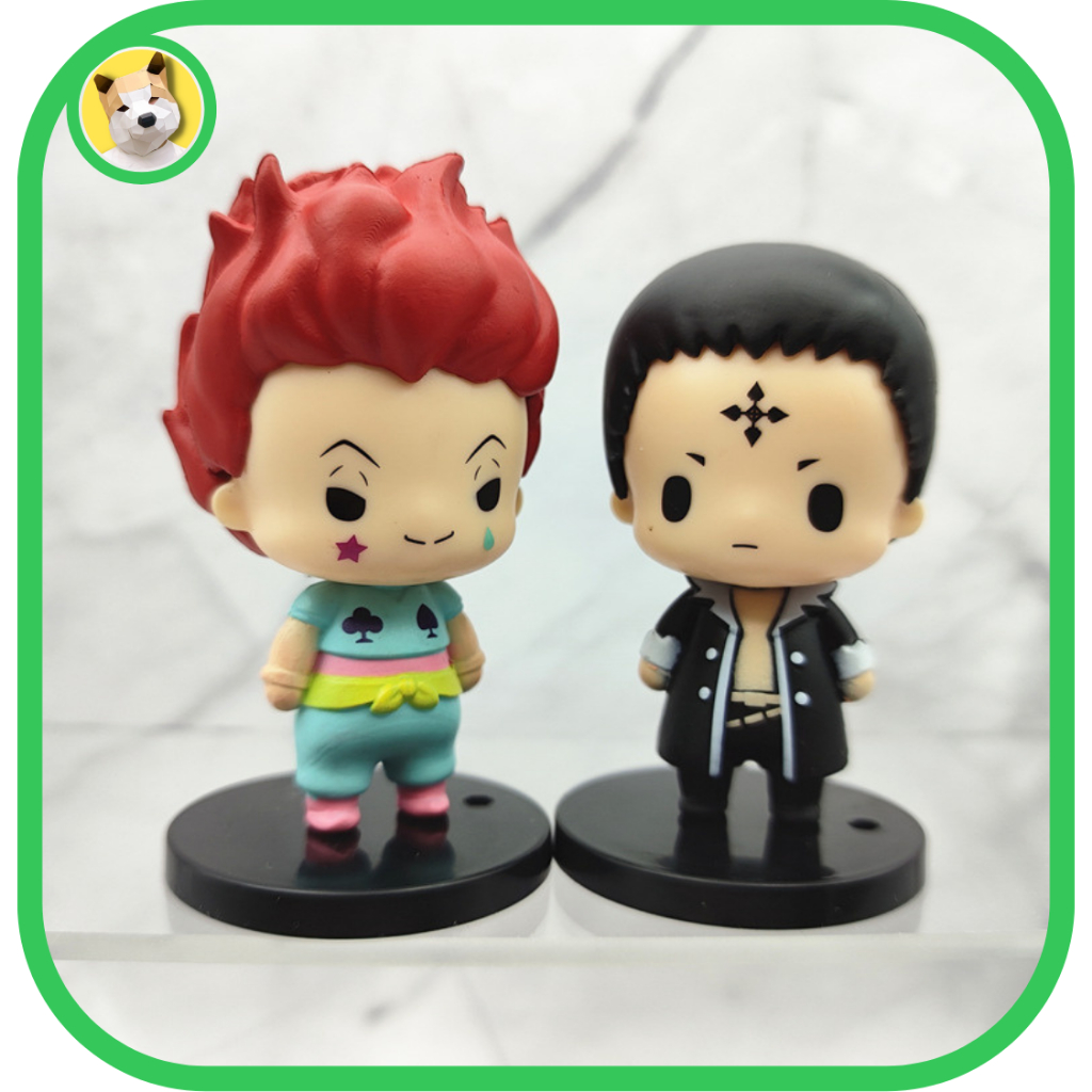 Mô hình Hunter X Hunter  6cm mắt đen Gon Killua Kurapica dễ thương Chrollo Lucifer Hisoka cute tiệm đồ chơi Beocaz