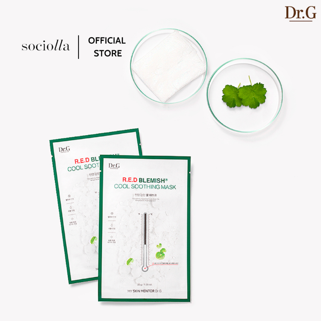 Mặt Nạ Giấy Dr.G R.E.D Blemish Cool Soothing Mask 30 gr