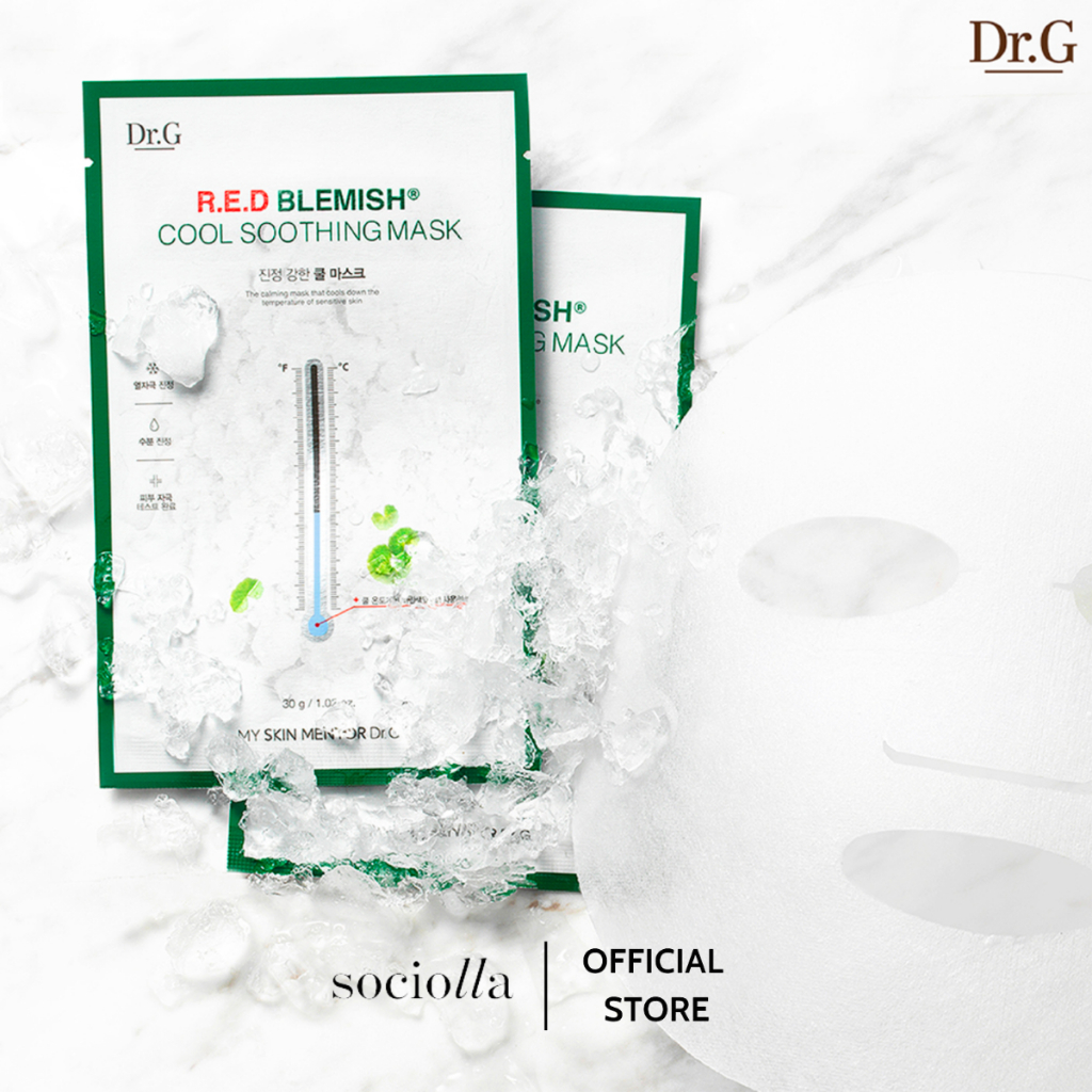 Mặt Nạ Giấy Dr.G R.E.D Blemish Cool Soothing Mask 30 gr
