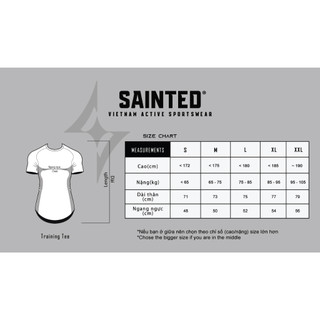 Áo thun thể thao logo phản quang Sainted Training Reflextee