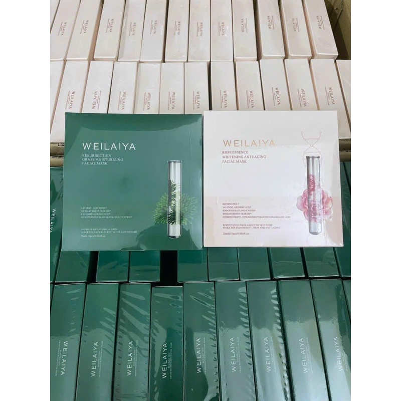 Hộp 10 miếng mặt nạ weilaiya