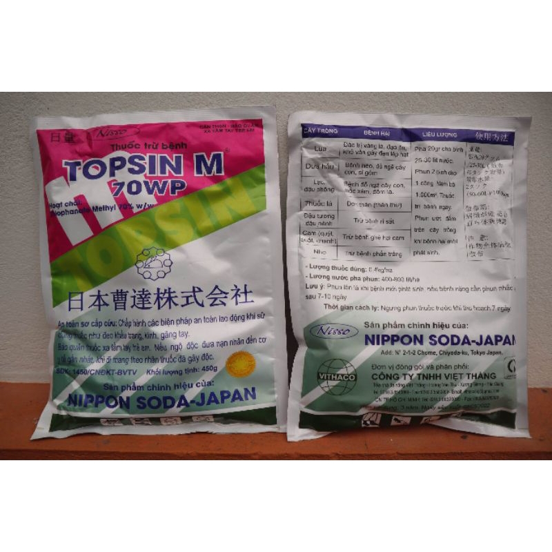 Hoạt chất Topsin M 70WP Japan