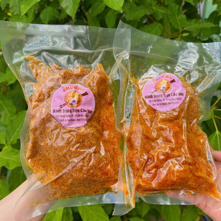 Combo 2 túi 500g - Bánh tráng trộn PHƯỢNG Cầu Đúc chính gốc Long An