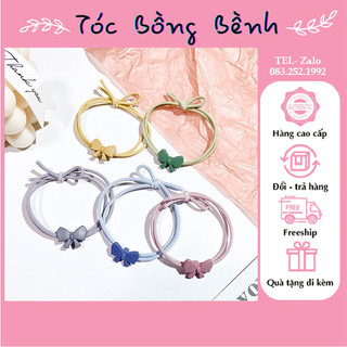 Chun buộc tóc Hình nơ dễ thương sỉ Tocbongbenh