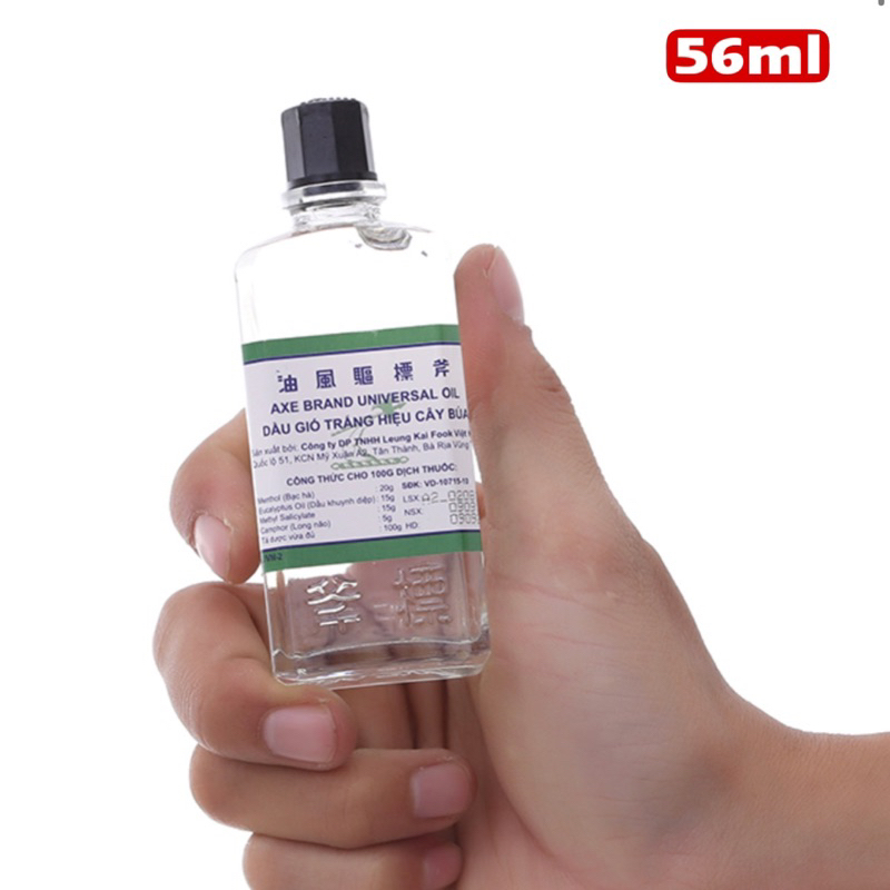 Dầu Gió Trắng Hiệu Cây Búa - Chính Hãng AXE BRAND
