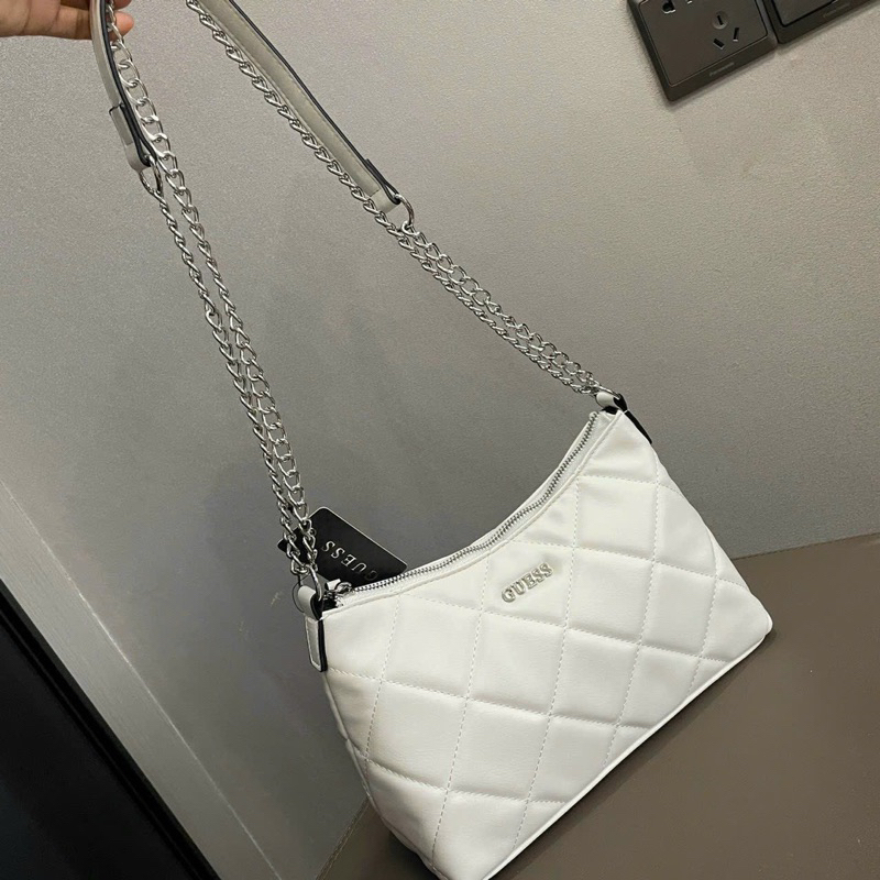 TÚI GUESS HOBOKEN ZIP - TOP