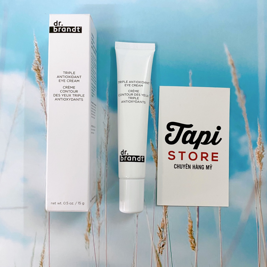 Kem mắt Dr. Brandt Triple Antioxidant Eye Cream 15g