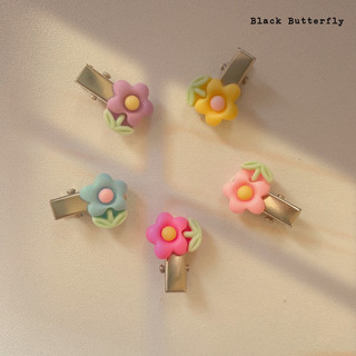 Kẹp tóc hoa nhựa nhiều màu Butterfly