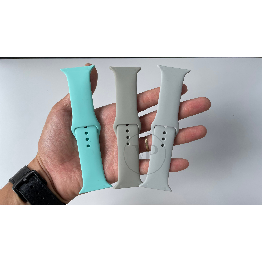 Dây Silicone Dành Cho Đồng Hồ Thông Minh series 8 7 6 5 4 3 2 1 Size 38mm 40mm 41mm 42mm 44mm 45mm