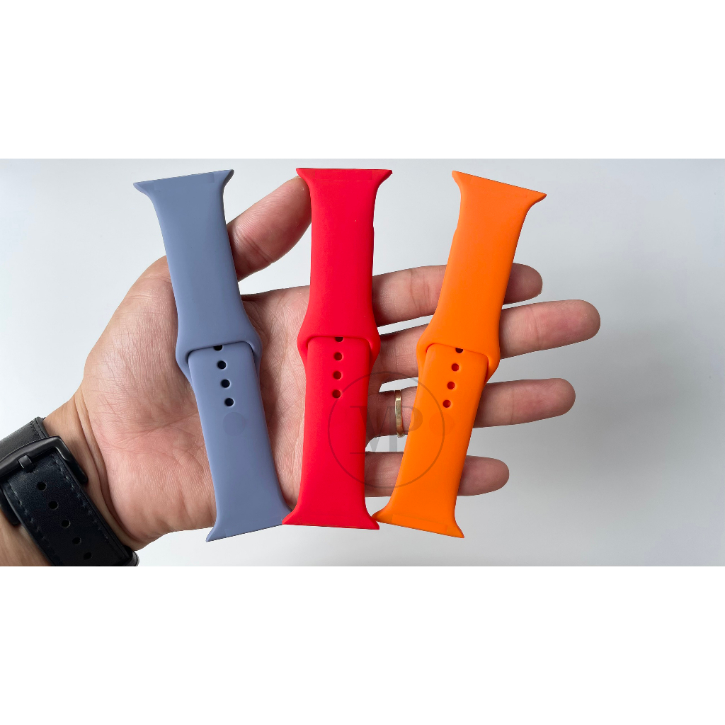 Dây Silicone Dành Cho Đồng Hồ Thông Minh series 8 7 6 5 4 3 2 1 Size 38mm 40mm 41mm 42mm 44mm 45mm