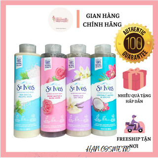 (USA - 650ml) SỮA TẮM ST.IVES BODY WASH TẨY TẾ BÀO CHẾT NHẬP KHẨU CHÍNH HÃNG