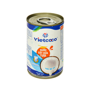 ( 1 Thùng 30 lon) Nước Cốt dừa  Vietcoco lon nhỏ 160ml - nấu ăn ,làm bánh, hoa quả dầm