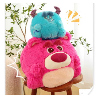 Gấu bông Gấu Dâu Lotso và quái vật Sulley mập / béo tròn ú đáng yêu dễ thương