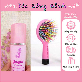 Combo Xịt Dưỡng Và Lược Chuyên Dùng Tóc Giả Tocbongbenh