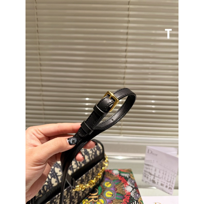 Túi đeo DIOR 30 MONTAIGNE AVENUE size 22 da mịn kèm quai fullbox W566-20