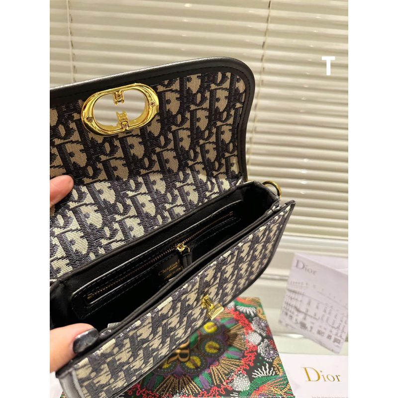 Túi đeo DIOR 30 MONTAIGNE AVENUE size 22 da mịn kèm quai fullbox W566-20